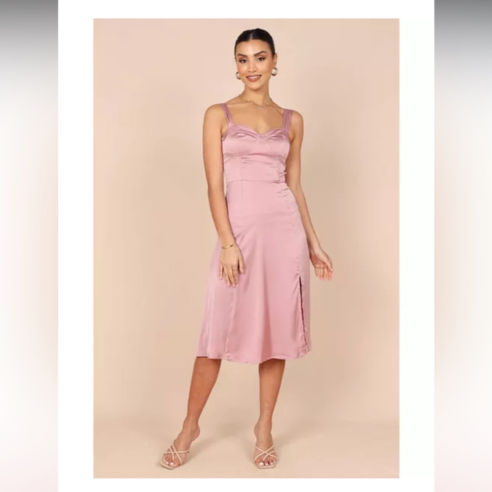 Petal & Pup Siobhan mini dress mauve
